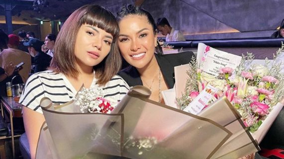 Dinar Candy dan Nikita Mirzani