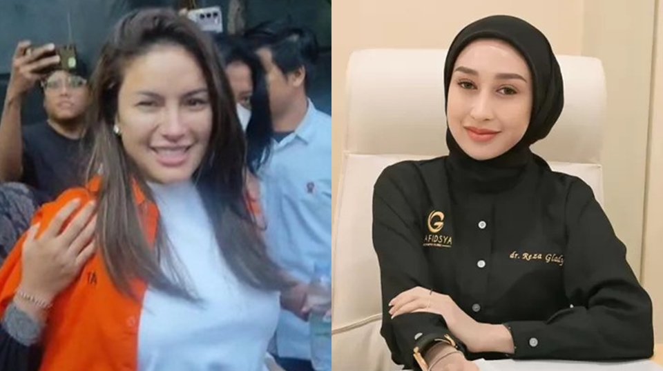 Nikita Mirzani dan Reza Gladys