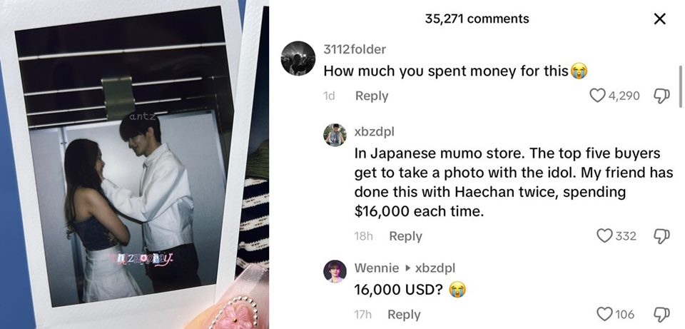 Demi Foto Uwu dengan Mark Lee NCT, Fans Rogoh Kocek Ratusan Juta