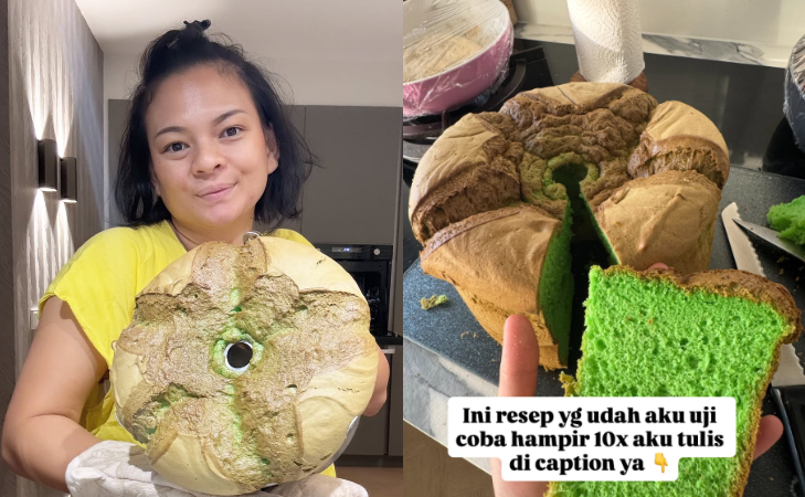 Resep Ciffon Cake Anti Gagal Ala Nanda Gita, Mantan Artis yang Hijrah ke Belanda