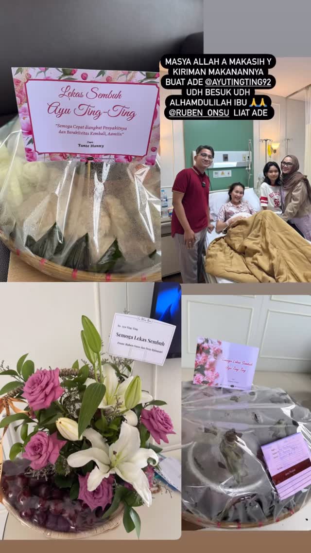 Ruben Onsu segera menjenguk Ayu Ting Ting masuk RS.