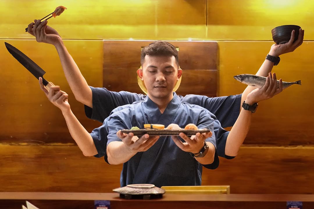 Kohai Sushi Bar, Omakase Rekomendasi Raditya Dika