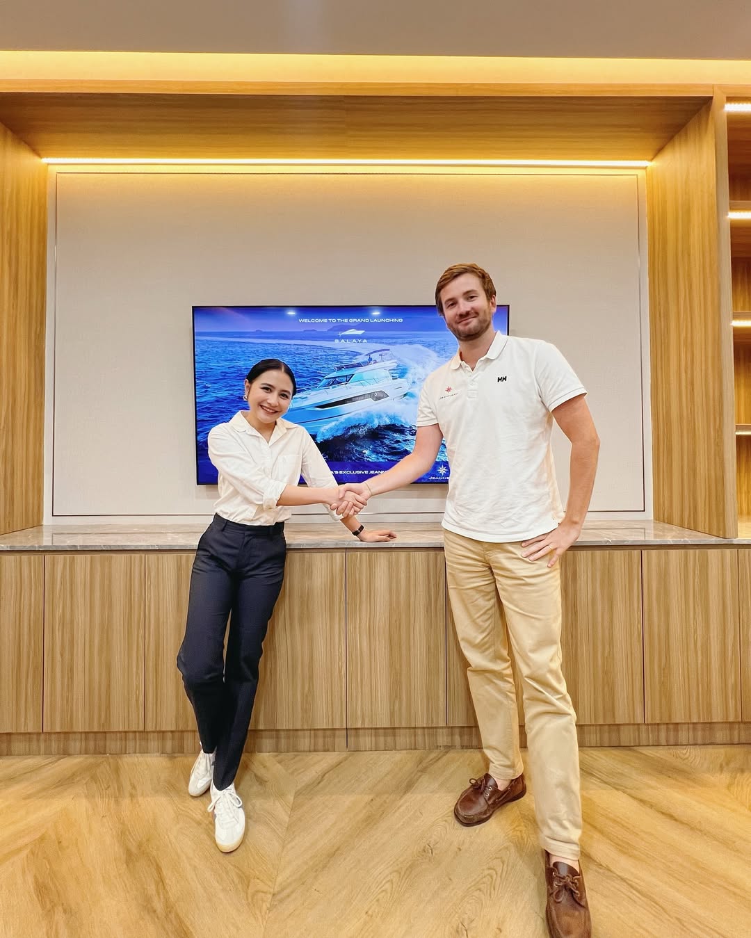 Prilly Latuconsina dan Kevin Sanjaya Kongsi Luncurkan Perusahaan Kapal Pesiar Mini