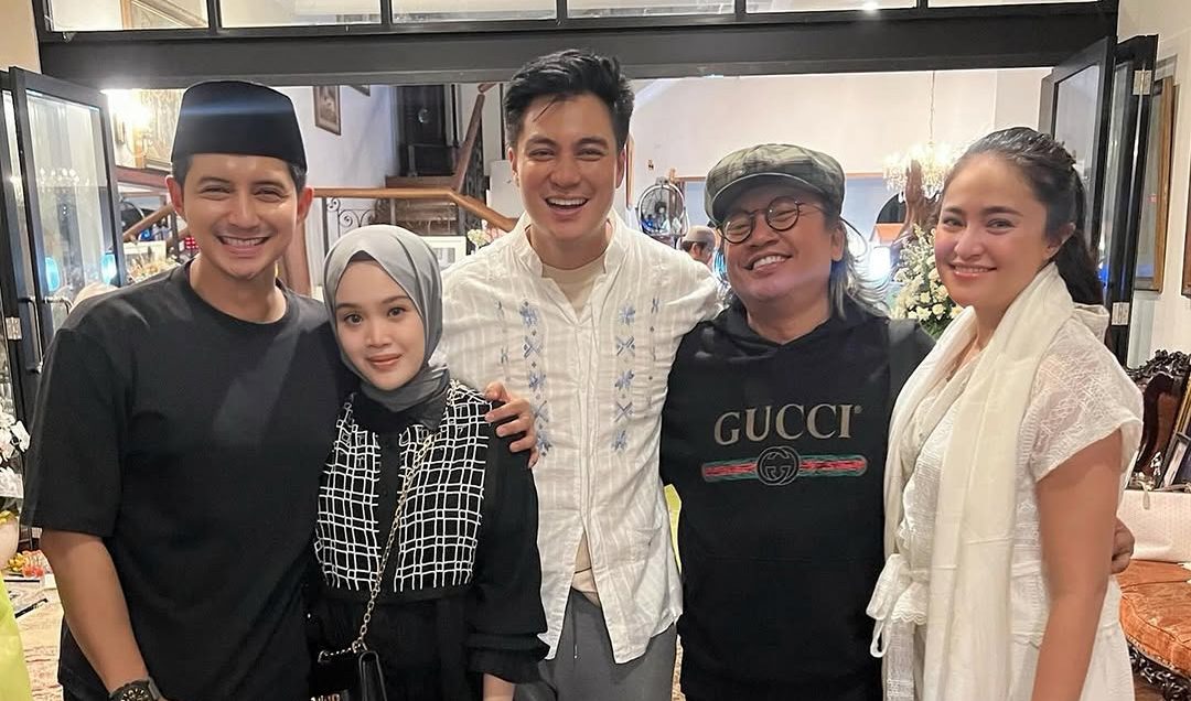 Marshanda Bikin Salfok Hadiri Tujuh Hari Kepergian Ayah Baim Wong, Diminta CLBK