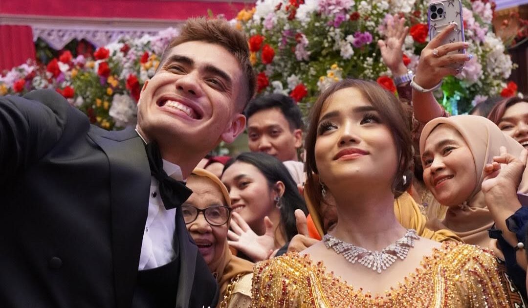 Serius PDKT, Aisar Khaled Muncul di Pernikahan Kakaknya Fuji