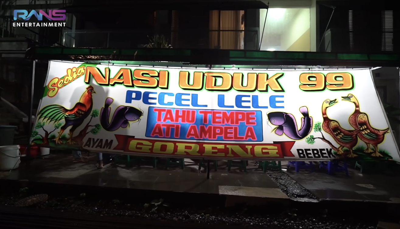 Warung Pecel Lele Nasi Uduk 99, Dibawa Nagita Slavina ke Andara untuk Menjamu Teman-teman Artis