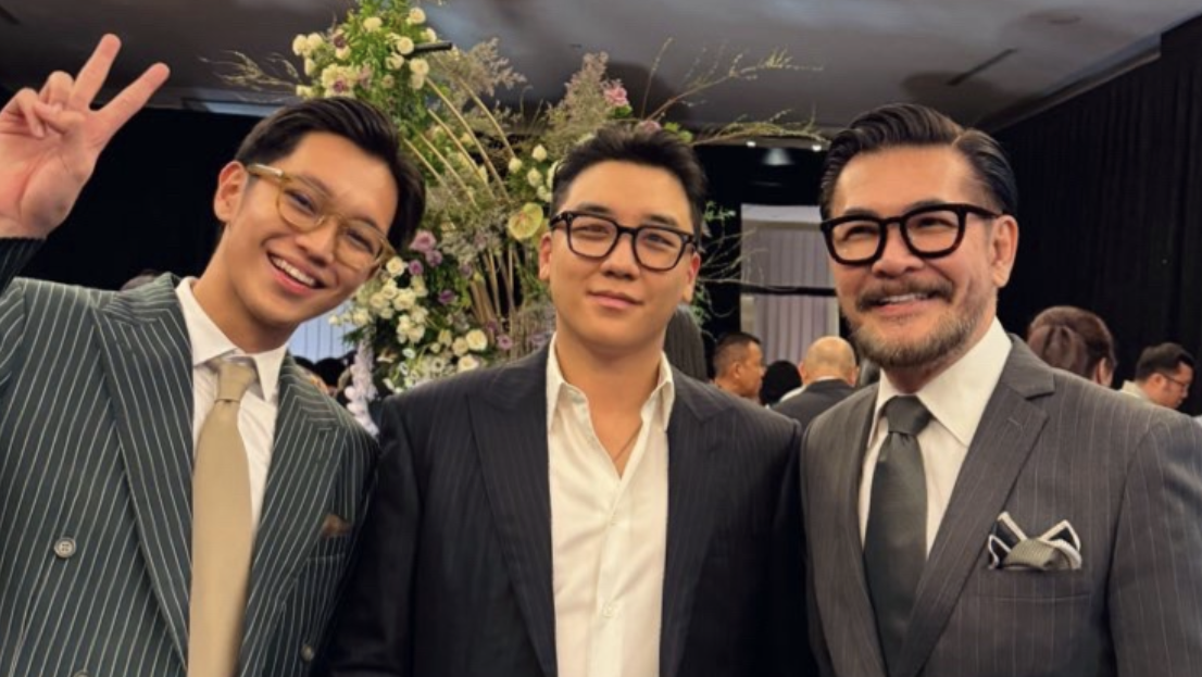 Ketika Brandon Salim Bertemu Seungri Eks BIGBANG saat Kondangan