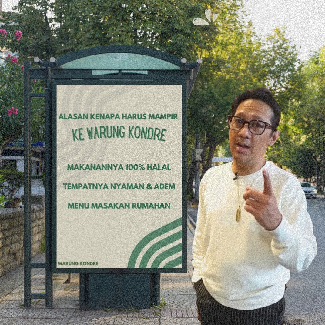 Yang Unik dari Warung Kondre Milik Andre Taulany