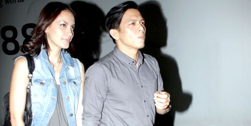 Sophia Latjuba dan Ariel saat pacaran dulu [Twitter]