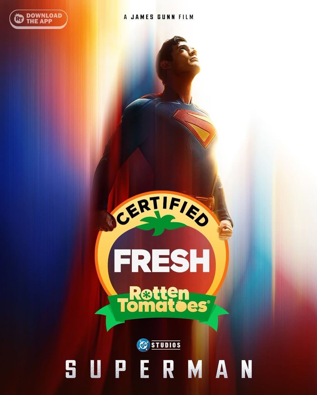 Film Superman 2025 mendapatkan jaminan mutu dari Rotten Tomatoes [instagram]