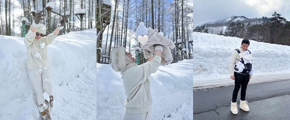 Syahrini Bawa Princess R Main Salju, Harga Sarung Tangan Bikin Melongo