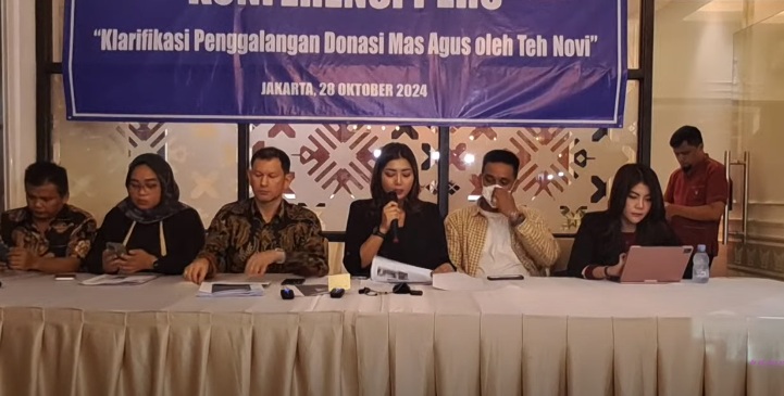 Teh Novi Bantah Suruh Buzzer Ramaikan Petisi Kembalikan Duit Donasi ke Donatur