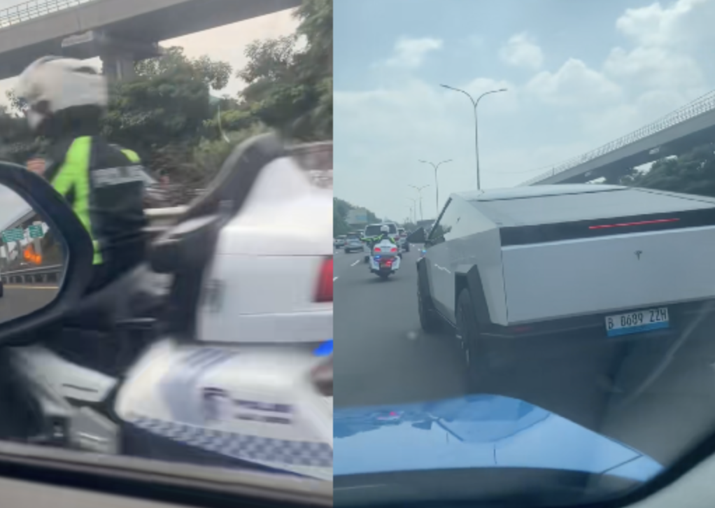 Tesla Cybertruck Plat ZZH Pejabat Masih Aja Main Tot Tot Wuk Wuk, Punya Bambang Soesatyo?