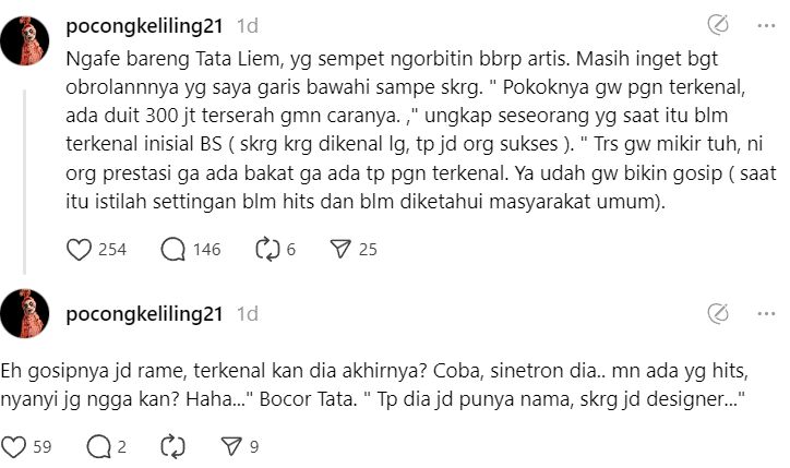 Bella Shofie Diduga Gunakan Gosip Buat Terkenal, Oknumnya Dibayar Rp 300 Juta