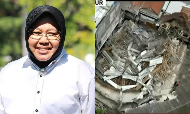 Viral Tri Rismaharini Diskusi dengan Orang Tua Korban Reruntuhan Ponpes Al-Khoziny di Sidoarjo