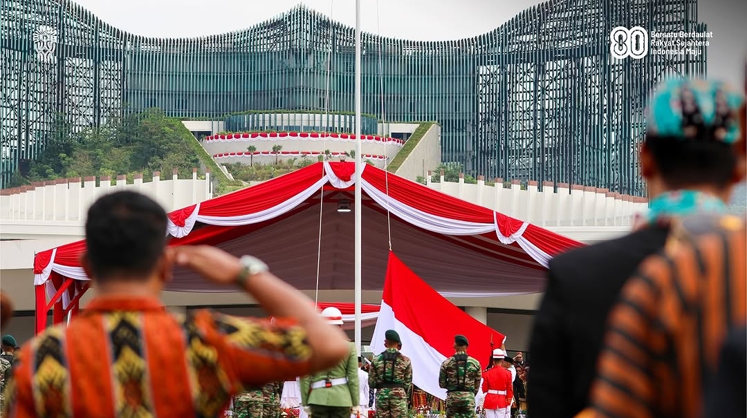 Perayaan HUT RI di IKN Beda dengan Jakarta, Begini Pembelaan Warganet