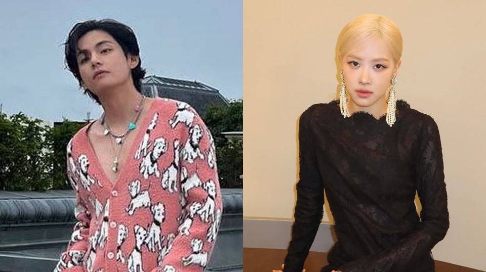 V BTS Bikin Heboh usai Dukung Lagu Rose BLACKPINK