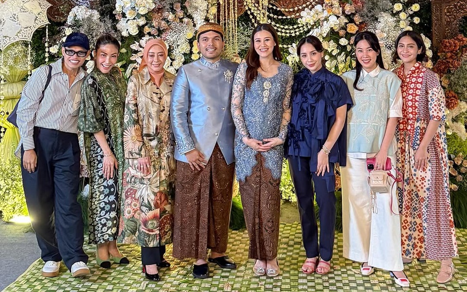 Potret Acara 7 Bulanan Aaliyah Massaid & Thariq Halilintar [Instagram]