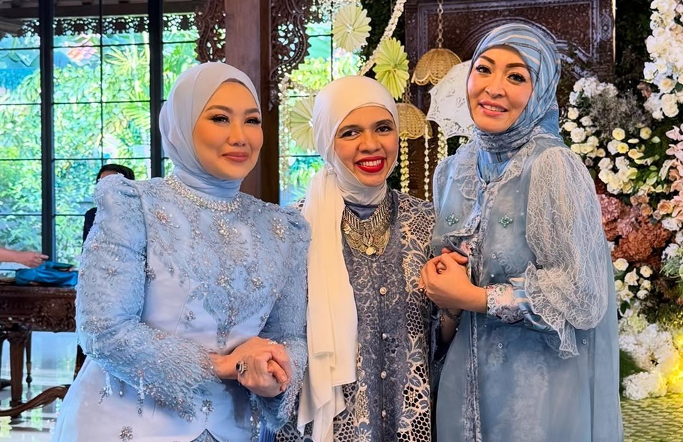 Potret Acara 7 Bulanan Aaliyah Massaid & Thariq Halilintar [Instagram]
