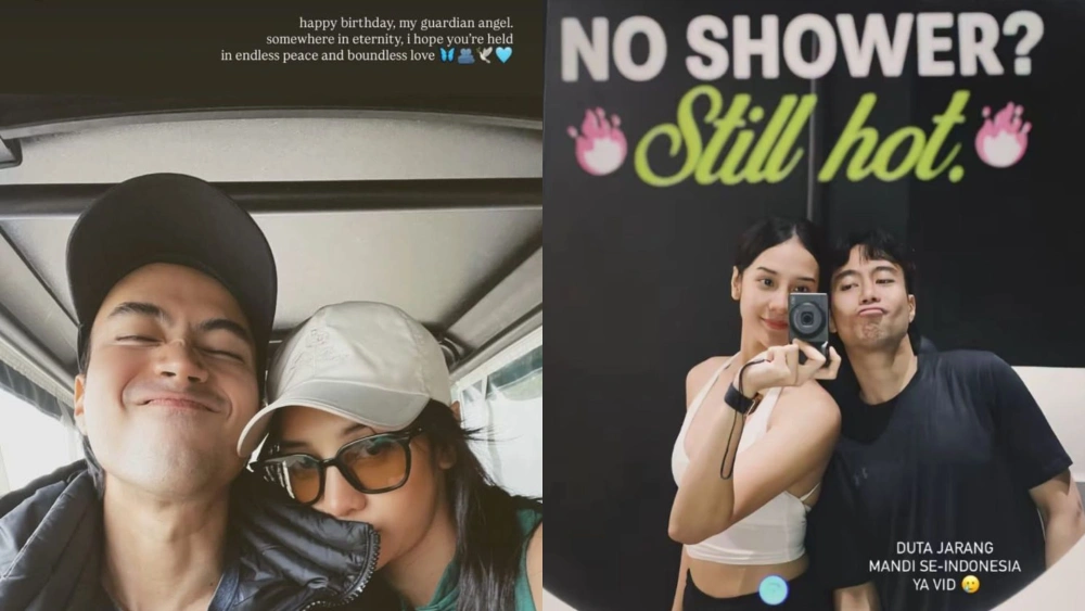 Momen kebersamaan Anya Geraldine dan Vidi Aldiano yang kini menuai hujatan. [Instagram]