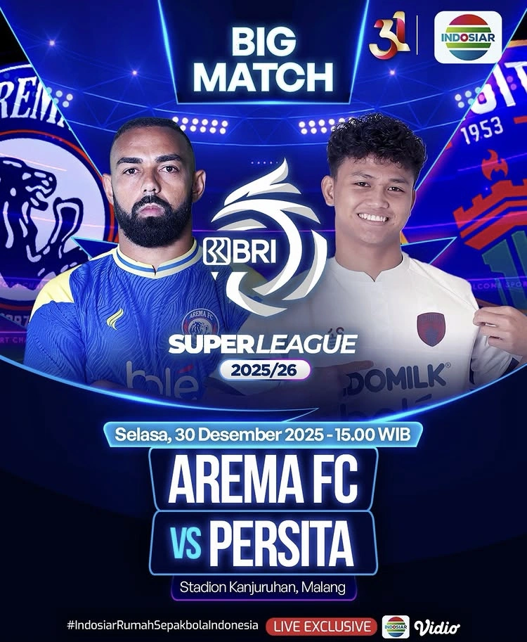 Acara Indosiar Bri Super League [Instagram]