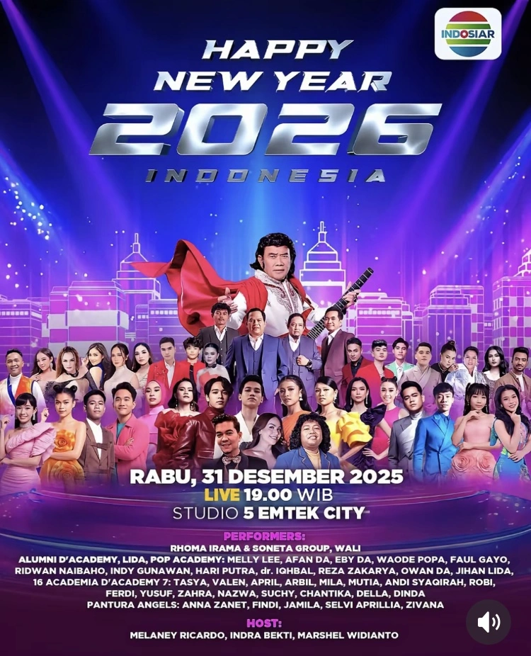 Acara Indosiar Spesial Tahun Baru 2026 [Tiktok]