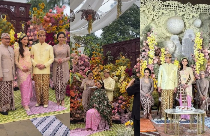 Acara Tujuh Bulanan Alyssa Daguise sumber: [Instagram Alalyssalovers]