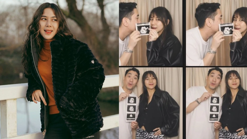 Adinda Thomas dan suami umumkan kehamilan. (Instagram)