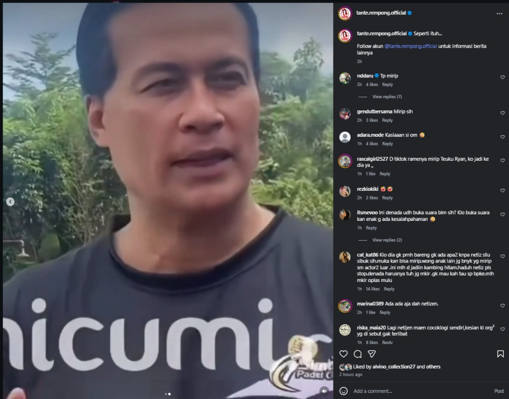 Adjie Pangestu Doakan Masalah Denada Dan Ressa Rossano Berakhir Damai [Sumber: Instagram]