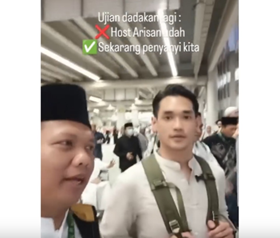 Afan Mendadak Dicecar Pertanyaan Soal Haji [Instagram]