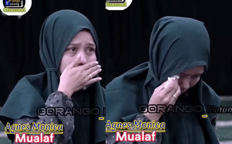 Momen Haru Agnes Monica Jadi Mualaf, Nangis Saat Ucap Syahadat