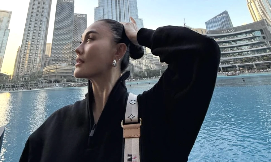 Agnez Mo di Dubai. [Instagram]