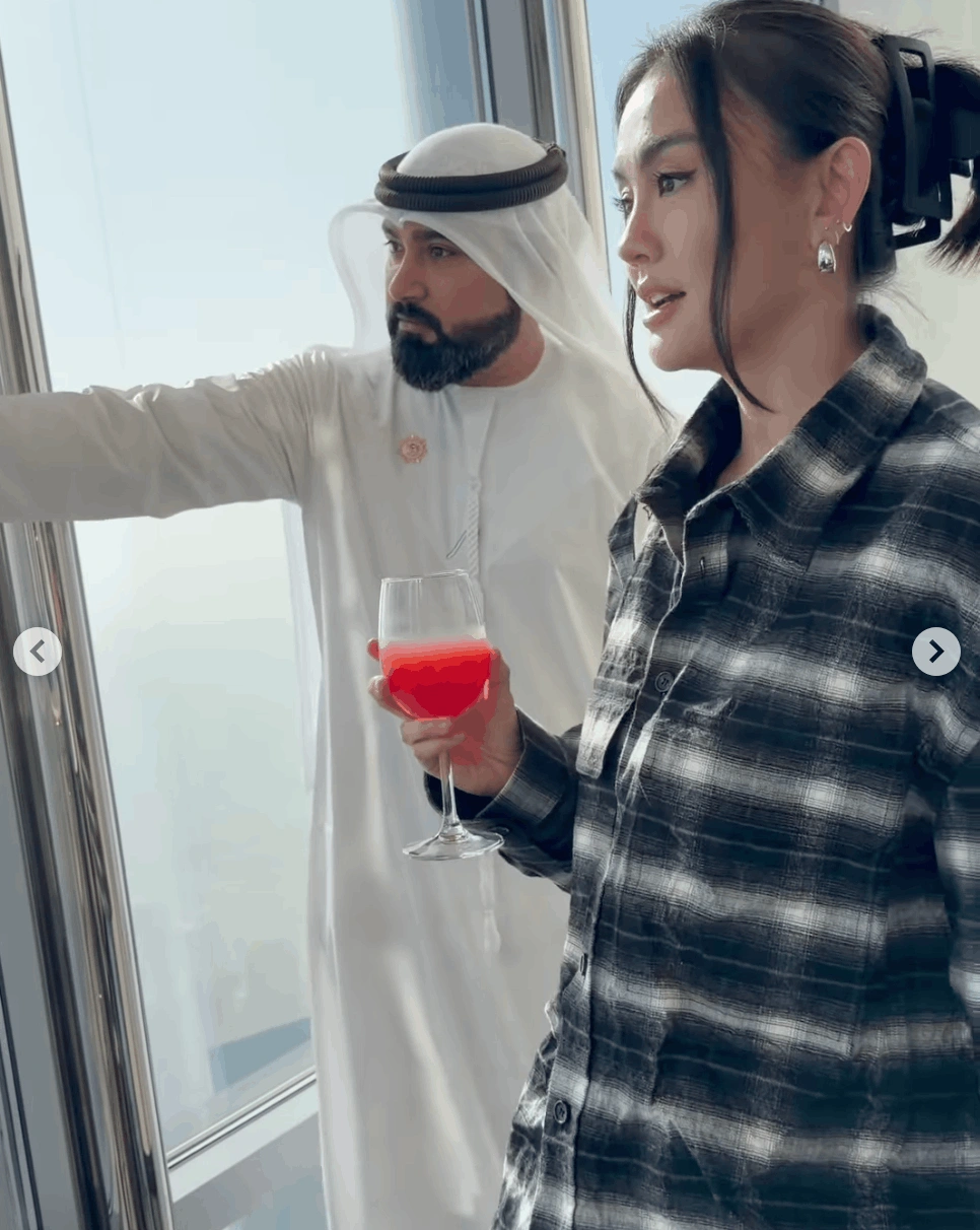 Agnez Mo di Dubai. [Instagram]