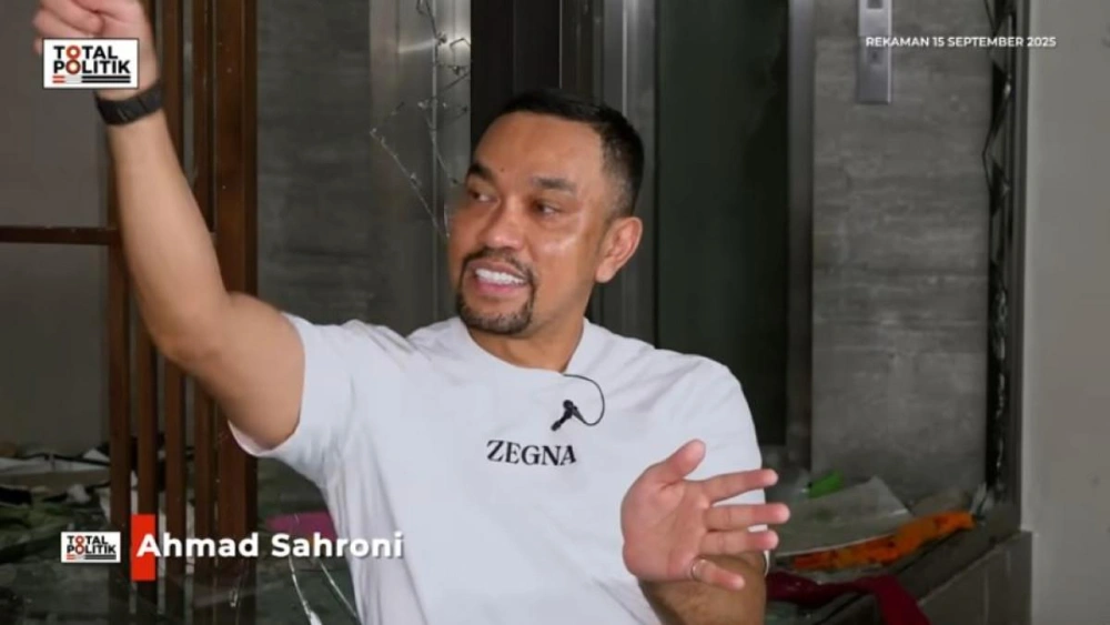 Ahmad Sahroni Buka Suara Soal Nilai Ijazah 6 Dan Tak Naik Kelas Youtube Total Politik