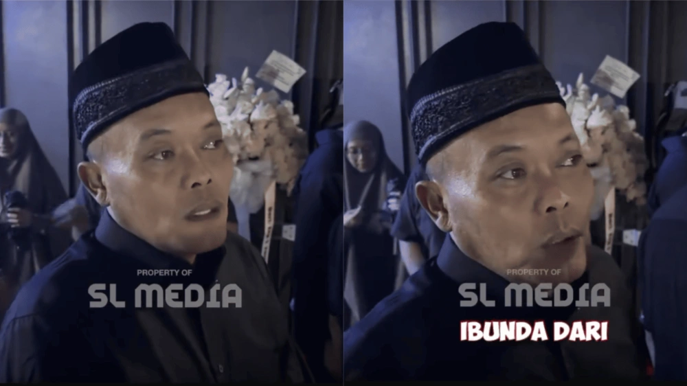 Aksi Sule Bawa Kamera Ke Rumah Duka Vidi Aldiano [Sumber: Threads]