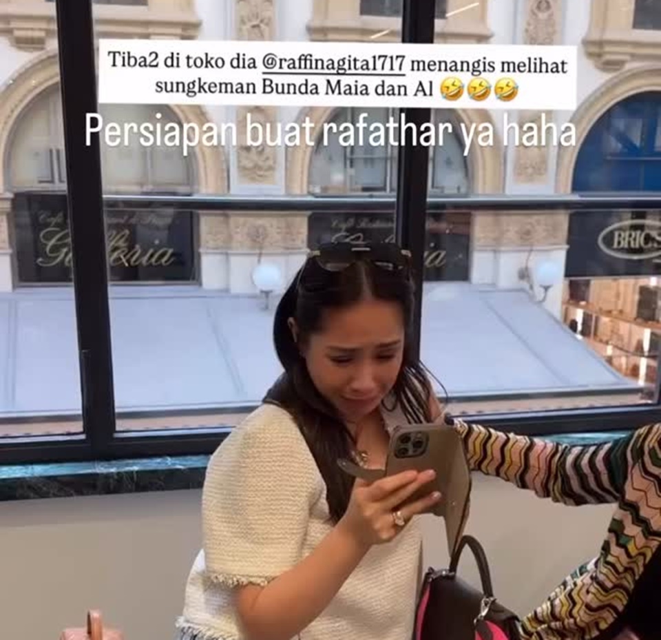 Al Ghazali Komentari Video Nagita Slavina Nangis Nonton Nikahannya [Instagram]