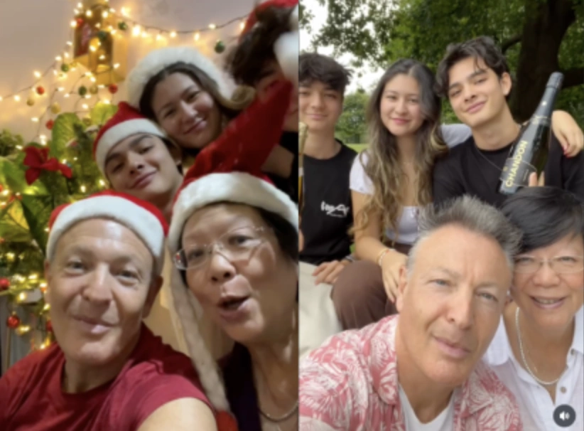 Alexandre Molina Ayah Tristan Molina Dan Keluarganya. [Instagram]