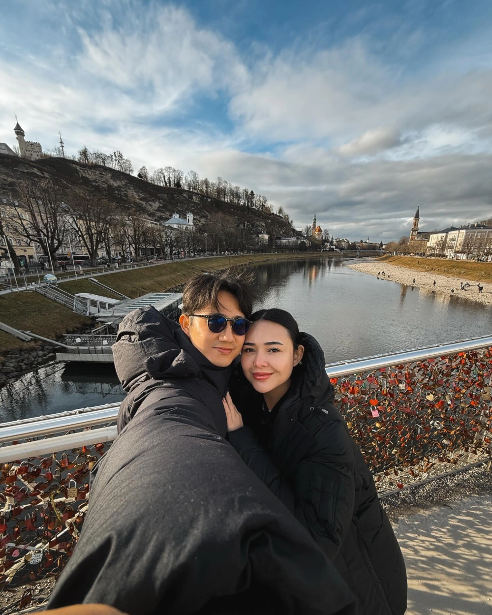 Amanda Manopo Dan Kenny Austin Liburan Ke Eropa[sumber: Instagram Amandamanopo]