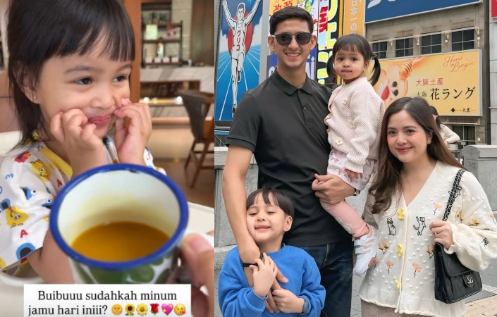 Tasya Kamila Ungkap Anak Keduanya Makin Doyan Jamu, Randi Bachtiar Beri Reaksi
