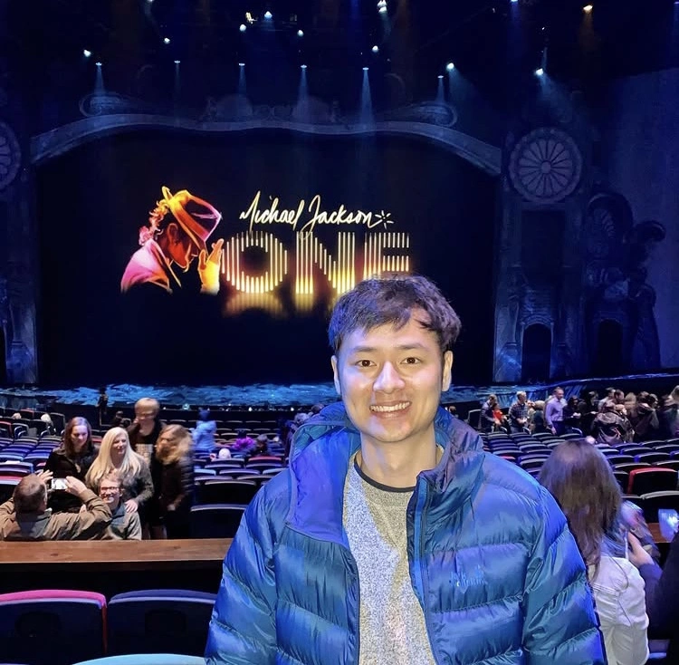 Andhika Sudarman saat di Las Vegas