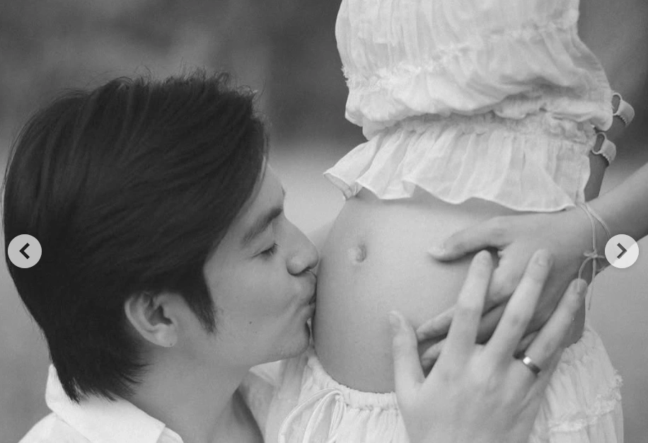 Angga Yunanda dan Shenina Chinnamon umumkan kehamilan anak pertama. [Instagram]