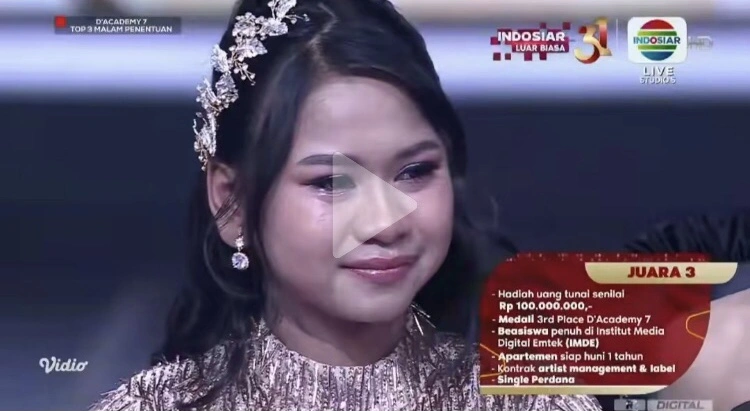 April Juara Ke 3 Da7 Indosiar Top 3 Result [TikTok]