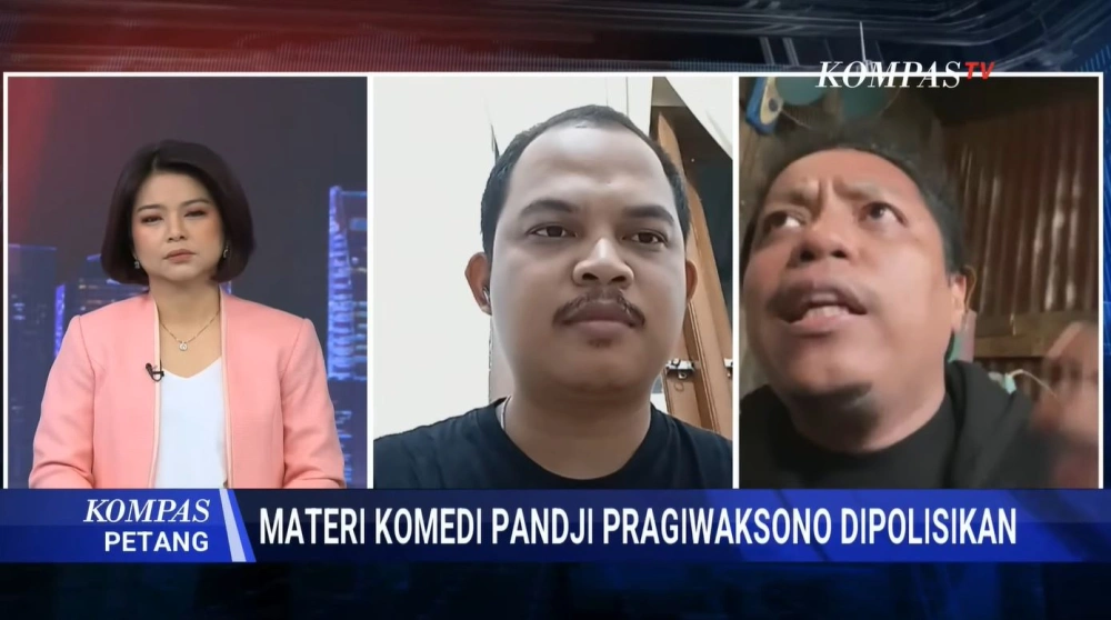 Ari Kriting Turun Tangan Usai Pandji Pragiwaksono Dilaporkan Polisi [sumber: Youtube Kompas Tv]
