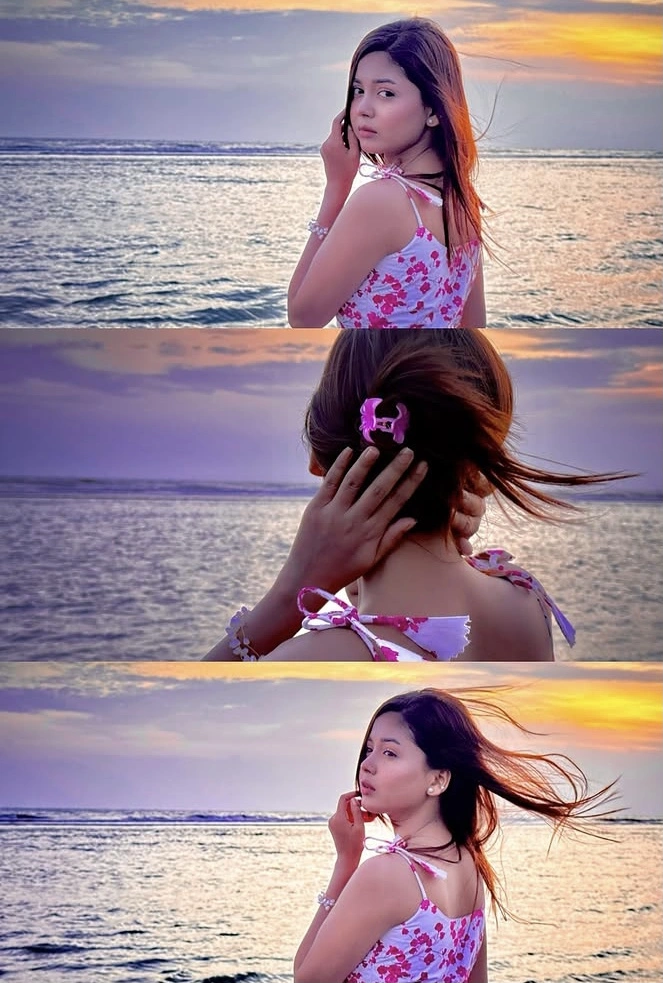 Arohi Mim Di Pantai [Instagram]