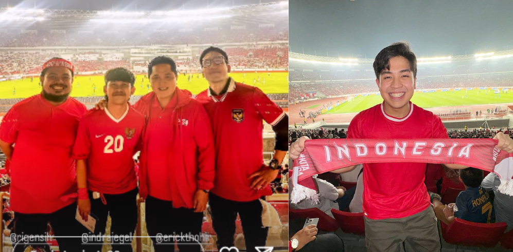 10 Artis Nonton Indonesia VS Filipina, Jadi Saksi Timnas Lolos Piala Dunia