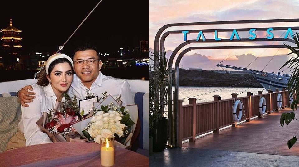 Talassa Jakarta, Resto di atas Kapal Phinisi Tempat Anang-Ashanty Rayakan Anniv ke-12