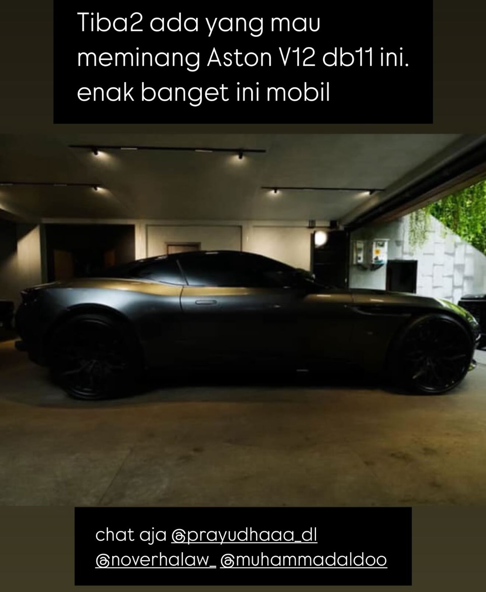 Koleksi Mobil Mewah Atta Halilintar [Instagram]