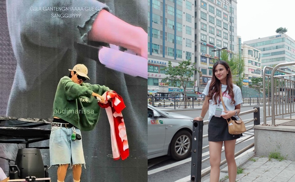 Audi Marissa Nonton Konser J-Hope BTS di Korea Selatan [Instagram]