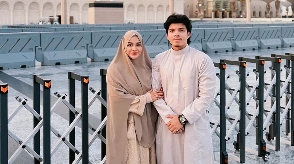 Pasangan Seleb - Aurel Hermansyah dan Atta Halilintar [Instagram]