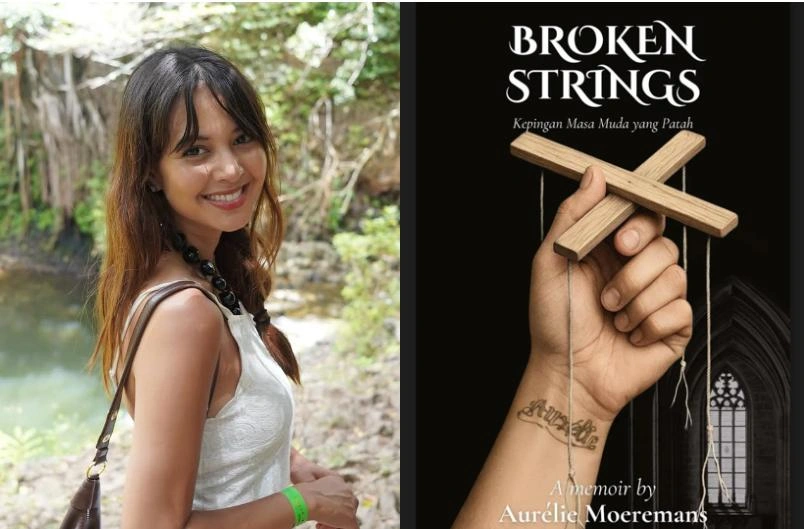 Aurelie Moeremans Penulis Buku Broken Strings [Instagram]